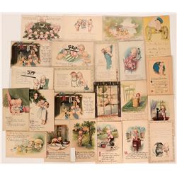 Kewpie Doll Postcard Group (23)  (111679)