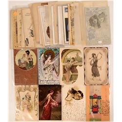 Large Lot of Fancy Women 2 (47)  (111710)