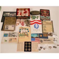 Stamp, Coin, Token Lot  (108792)