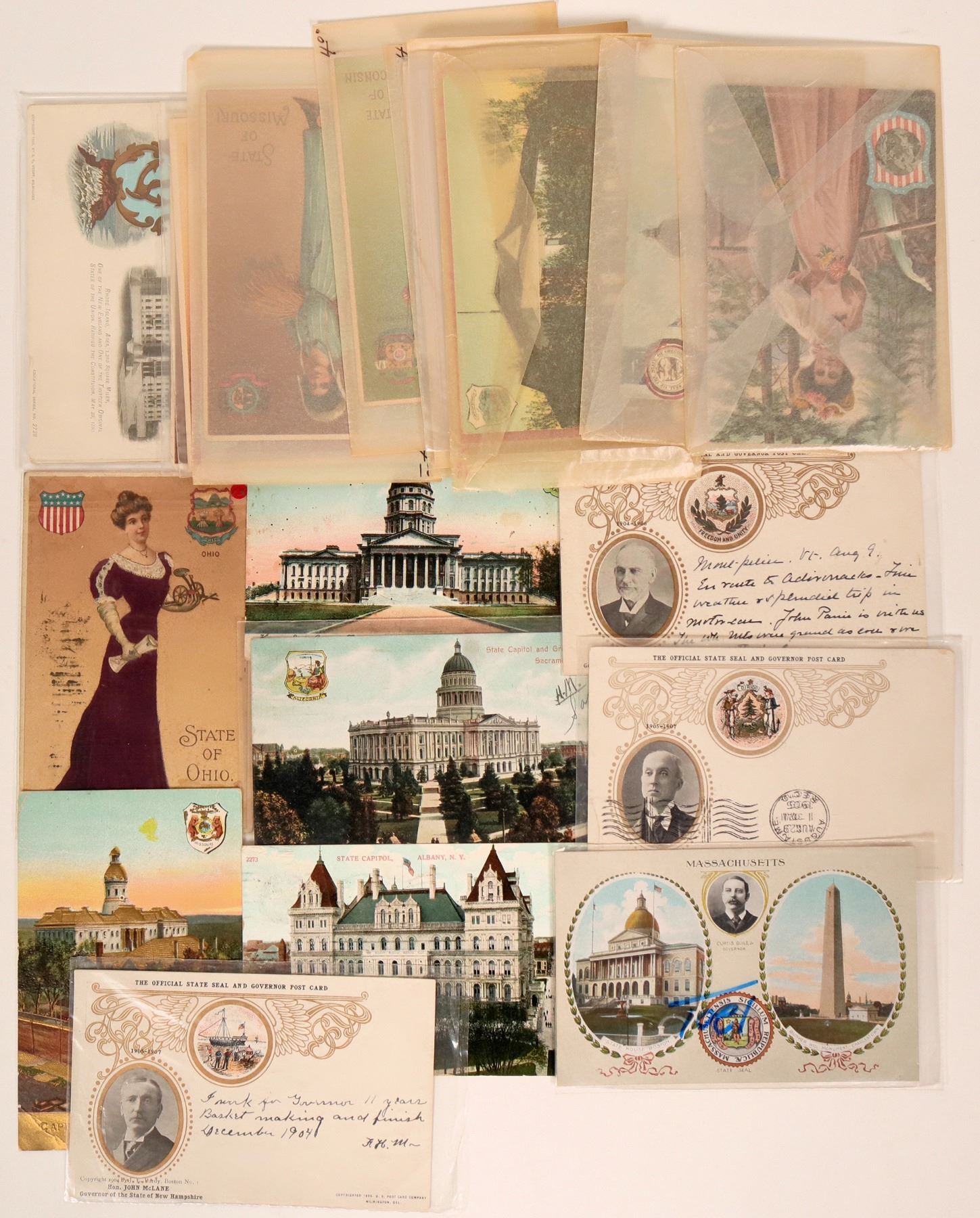 State Postcards Including Tuck's (36) (111742) - Holabird Western ...