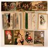 Image 1 : Women in 3D Embossed and Women Poetry Postcards (43)  (111705)