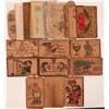 Image 1 : Leather & Wood Postcards (24)  (111714)