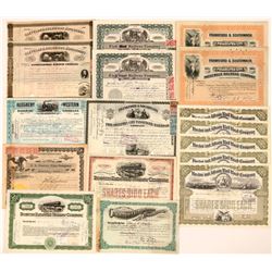 Stock and Revenue stamp collection  (110529)