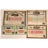 Image 1 : Revenue-Imprinted (RN) Railroad Stock Certificates & Bonds (5)  (106670)