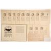 Image 1 : Broadside of Cal. Gold Rush 1849; Pictorial History of Gold Rush  (76929)
