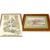 Image 1 : Framed Mining Prints: Montana and Georgia (2)  (56137)