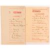 Image 1 : License Receipts for Expressmen Occupation, Montana 1884  (50631)