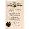 Image 1 : Harry Springer Inspector of Mines Certificate Signed by Paul Laxalt  (81413)