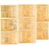 Image 1 : Mining Contract Price Sheets, (7 two sided)  (50271)