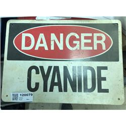 Cyanide Sign  (120079)