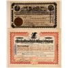 Image 1 : Two Different Alaska Mining Stock Certificates  (106723)