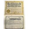 Image 1 : Two Coconino County Mining Stock Certificates  (66008)