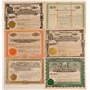 Image 1 : Crown King District Mining Stock Certificates (6)  (106802)