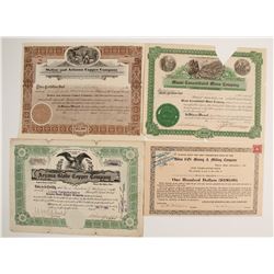 Globe/Miami, AZ Mining Stocks (4)  (90316)
