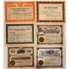Image 1 : Six Different Kingman, Arizona Mining Stock Certificates  (107474)