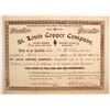 Image 1 : St. Louis Copper Company Stock  (77020)