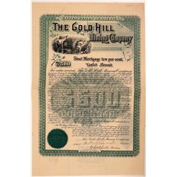 Gold Hill Mining Company Bond  (107876)