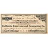 Image 1 : Unique California Dredging Stock Certificate: California Excavator and Contracting Co