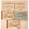 Image 1 : Gold Rush Group of Five Stock Certificates  (118050)