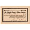 Image 1 : Colorado Mining and Milling Company Stock - Number 2 to D. H. Moffat  (105858)