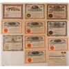 Image 1 : Eleven Cripple Creek Mining Stock Certificates  (107696)