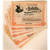 Image 1 : Twenty-one Hagerman Signed Isabella Gold Mining Company Stocks (Number 1)  (105855)