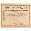 Image 1 : Pizarro Gold & Silver Mining Co. Stock Certificate  (91799)