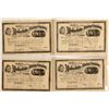 Image 1 : Malachite Mining Co. of CO. Stocks (4 count)  (58749)