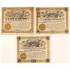 Image 1 : Three 1890s Colorado Mining Stocks with the Same Vignette  (58554)