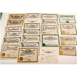 Idaho Mining Stock Collection (22)  (90314)