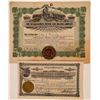 Image 1 : Two Different Tybo, Nevada Mining Stock Certificates  (107663)