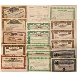 Utah Mining Stock Certificates Lot  (118853)