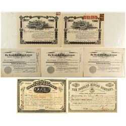 Western Mining Stock Certificates  (571608)