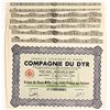 Image 1 : Compagnie Du Dyr Mining Bond Certificates  (81805)