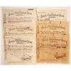 Image 1 : Anglo Californian Bank Stocks(6 Different Dates)  (80112)