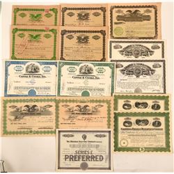 Hawaii Stock Certificate Group  (115886)