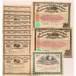 Railroad Stocks Collection  (117845)