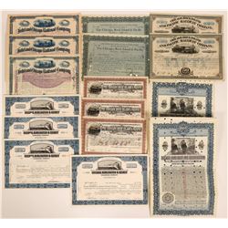 Collection of Illinois Rail stocks  (117529)