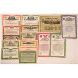 Group of Chicago Rail Stocks (15)  (111672)