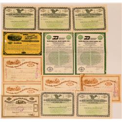 Iowa Railroad Stock Collection (115926)