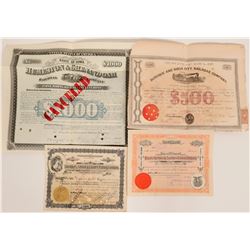 Iowa Railroad Stocks & Bonds (117861)