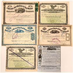 Iowa Railroad Stocks   (117863)