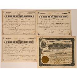 Kentucky Railroad Stock Certs  (117222)