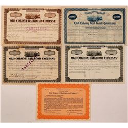 Old Colony Railroad Co. bonds/stock  (110993)