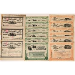 Ohio Railroad Stock Collection (117542)