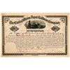 Image 1 : The Central Union Depot & Railway Co of Cincinnati Stock, 1885  (111259)