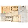 Image 1 : Ten Different 1850's Railroadiana Stocks and Bonds  (117366)