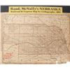 Image 1 : Nebraska Railroads Map  (59630)