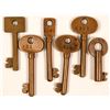 Image 1 : Railroad and Car Lock Keys  (117323)
