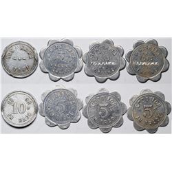 Fresno, CA Japanese Business Tokens  (117613)